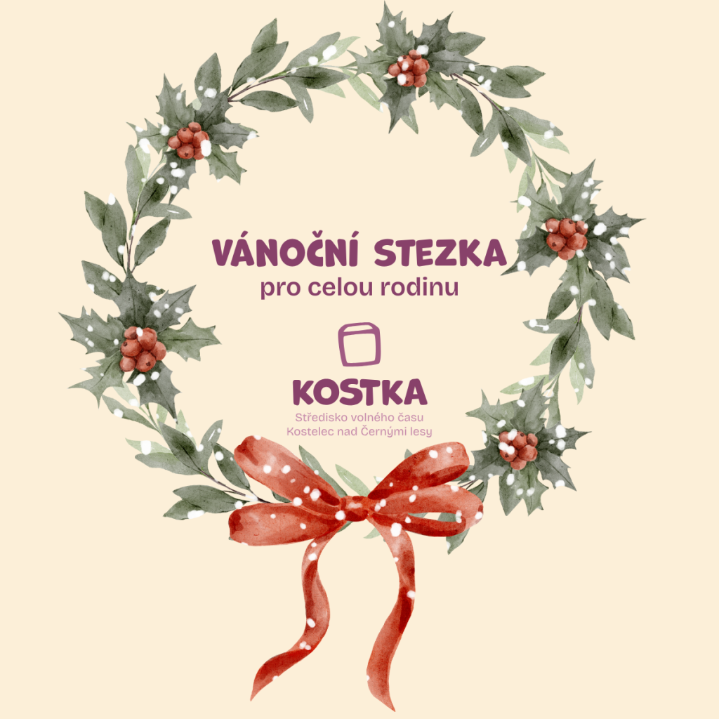 Vánoční stezka s Kostkou: adventní zábava pro celou rodinu 