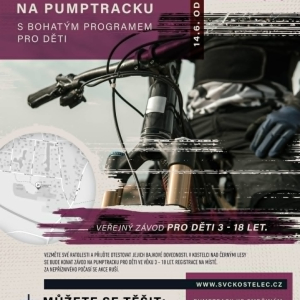 Závody na pumptracku v Kostelci