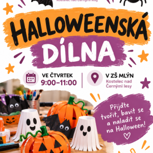 Halloweenská dílna v Kostce 